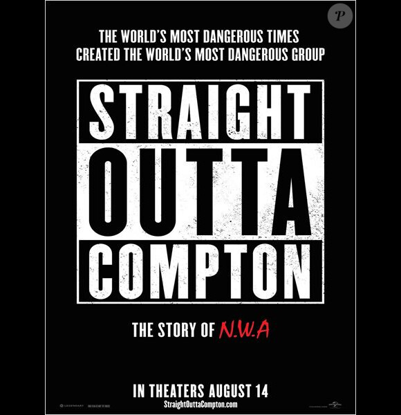 Affiche du film N.W.A - Straight Outta Compton.