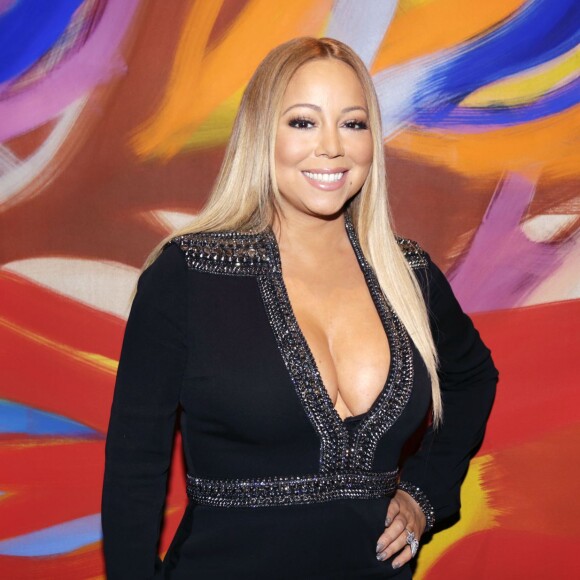 Mariah Carey assiste à la soirée #WMagModelSearch du magazine W et de l'agence IMG Models au One World Trade Center. New York, le 14 septembre 2015.