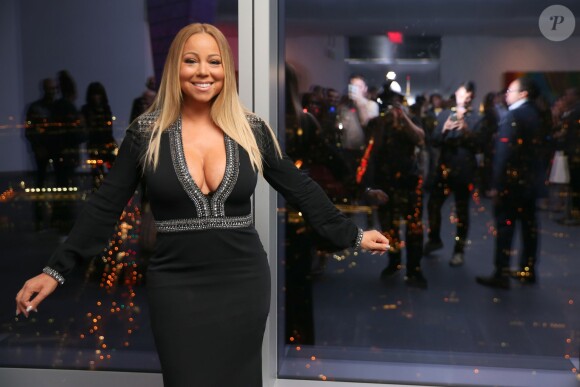 Mariah Carey assiste à la soirée #WMagModelSearch du magazine W et de l'agence IMG Models au One World Trade Center. New York, le 14 septembre 2015.