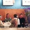 Exclusif - Alicia Vikander et son compagnon l'acteur Michael Fassbender dînent avec des amis à Stockholm le 20 juin 2015