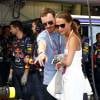 Alicia Vikander et Michael Fassbender, Liam Cunningham - People lors du Grand Prix de Formule 1 de Monaco le 24 mai 2015