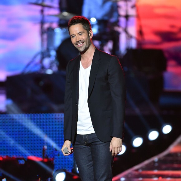 Exclusif - Emmanuel Moire - Enregistrement de l'émission "La Chanson de l'Année, Fête de la Musique" à Nîmes présentée par Nikos Aliagas pour TF1 le 20 juin 2015.