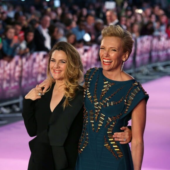 Drew Barrymore et Toni Collette - Avant-première du film "Miss You Already" à Londres, le 17 septembre 2015