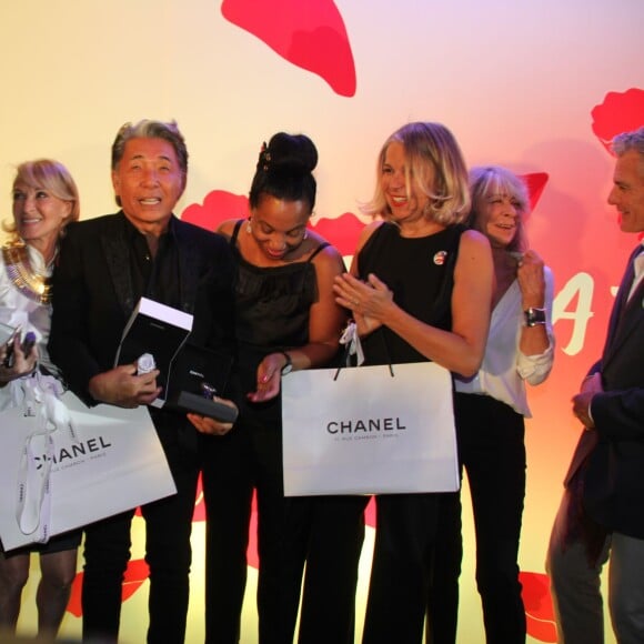 Kenzo Takada - Soirée des 50 ans de la vie parisienne de Kenzo Takada au Pré Catelan à Boulogne le 17 septembre 2015.