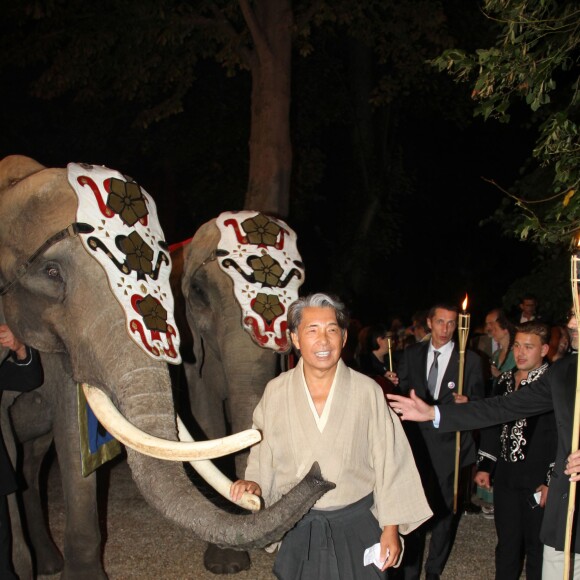 Kenzo Takada - Soirée des 50 ans de la vie parisienne de Kenzo Takada au Pré Catelan à Boulogne le 17 septembre 2015.