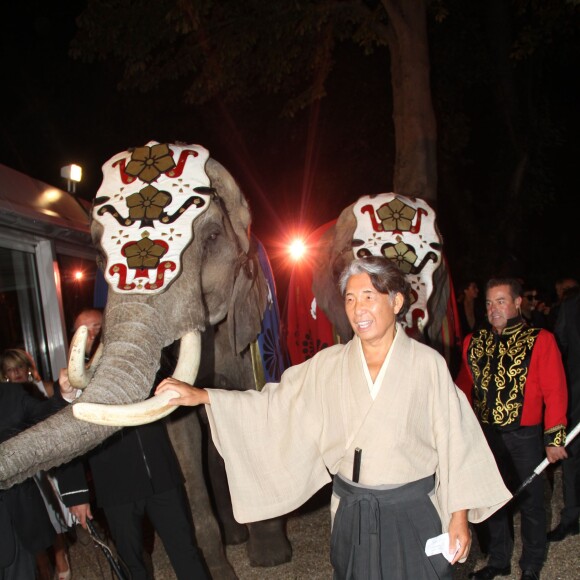 Kenzo Takada - Soirée des 50 ans de la vie parisienne de Kenzo Takada au Pré Catelan à Boulogne le 17 septembre 2015.