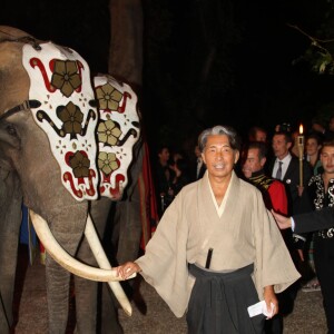 Kenzo Takada - Soirée des 50 ans de la vie parisienne de Kenzo Takada au Pré Catelan à Boulogne le 17 septembre 2015.