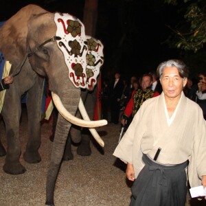 Kenzo Takada - Soirée des 50 ans de la vie parisienne de Kenzo Takada au Pré Catelan à Boulogne le 17 septembre 2015.