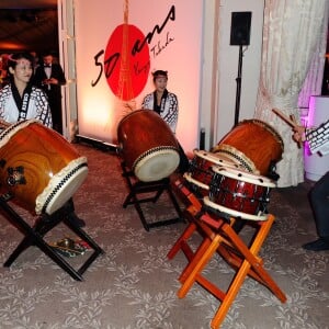 Soirée des 50 ans de la vie parisienne de Kenzo Takada au Pré Catelan à Boulogne le 17 septembre 2015.