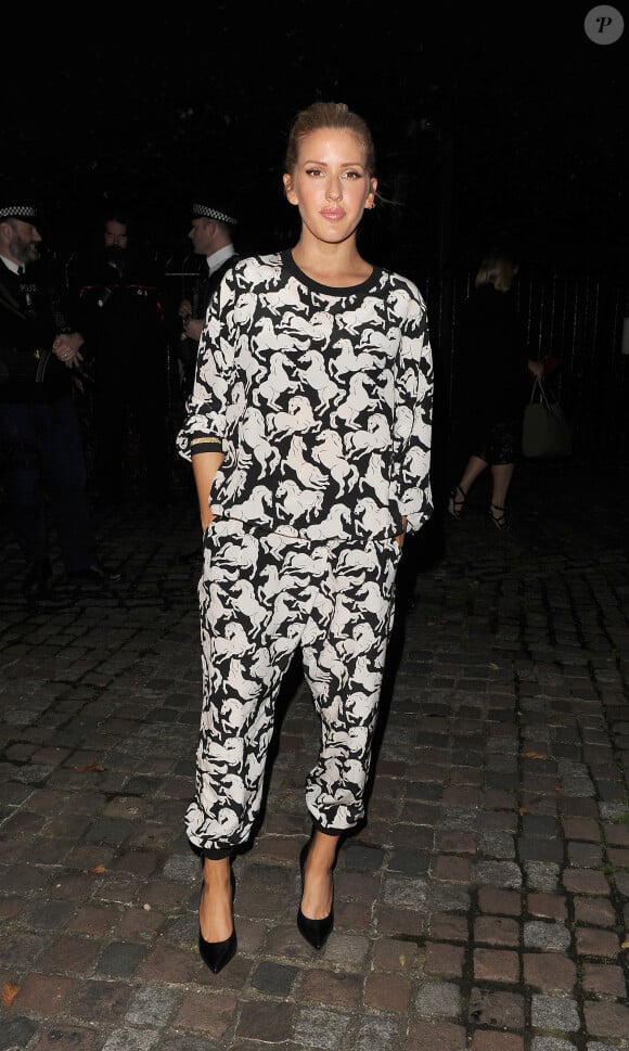 Ellie Goulding à la soirée US Ambassador en association avec le magasine Vogue lors de la Fashion Week de Londres, le 18 septembre 2015.