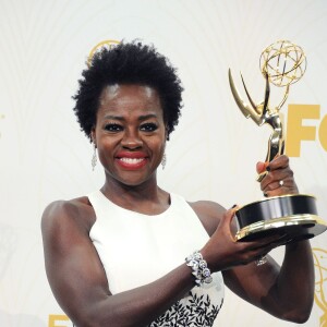 Viola Davis à la 67e cérémonie des Emmy Awards au Microsoft Theatre, à Los Angeles le 20 septembre 2015.