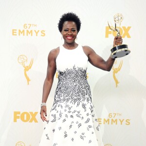 Viola Davis à la 67e cérémonie des Emmy Awards au Microsoft Theatre, à Los Angeles le 20 septembre 2015.