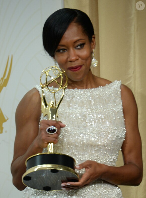 Regina King à la 67e cérémonie des Emmy Awards au Nokia Theatre, à Los Angeles le 20 septembre 2015.