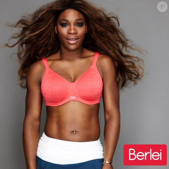 Serena Williams prend la pose et joue les mannequins pour la marque australienne Berlei dont elle est l'ambassadrice