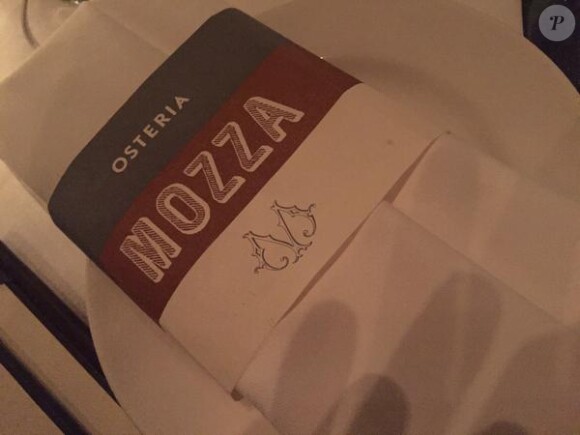 Gwyneth Paltrow et Brad Falchuk dînent à l'Osteria Mozza après la première de Scream Queens le 21 septembre 2015.