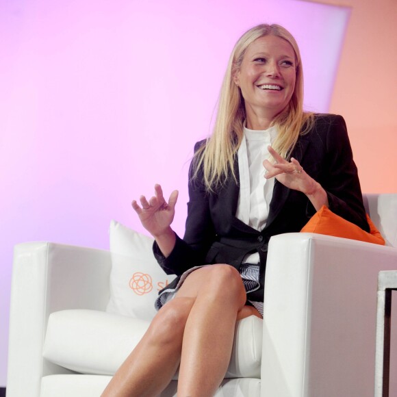 Gwyneth Paltrow à la conférence de presse annuelle «Women Bloggers» à New York, le 17 juillet 2015