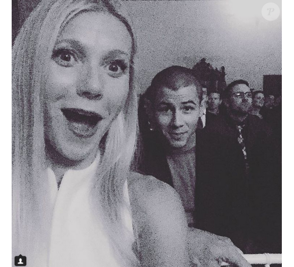 Gwyneth Paltrow et Nick Jonas à la première de Scream Queens, le 21 septembre 2015