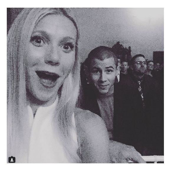 Gwyneth Paltrow et Nick Jonas à la première de Scream Queens, le 21 septembre 2015