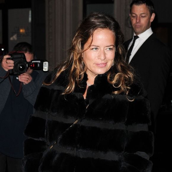 Jade Jagger lors du dîner organisé par Victoria Beckham au sein de sa boutique sur Dover Street dans le quartier de Mayfair à Londres le 22 septembre 2015