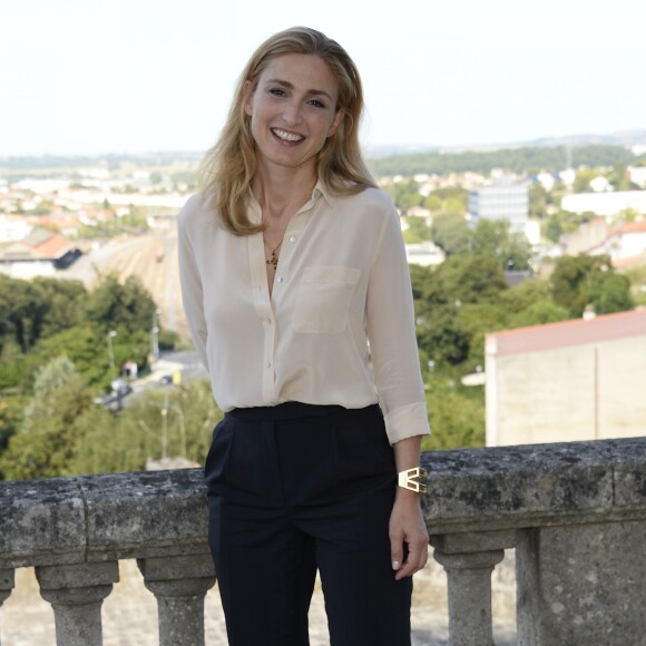 Julie Gayet lors du 8ème Festival du Film Francophone d'Angoulême, le 29 août 2015.