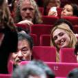 Julie Gayet (la productrice) - Remise du prix "Un Certain Talent" au film "The Treasure (Comoara)" dans le cadre du palmarès "Un Certain Regard" lors du 68ème festival international du film de Cannes, le 23 mai 2015.