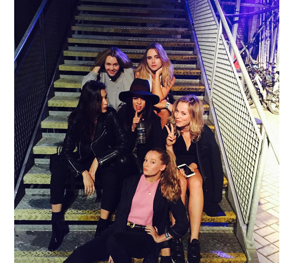 Selena Gomez et ses copines à Londres / photo postée sur Instagram.