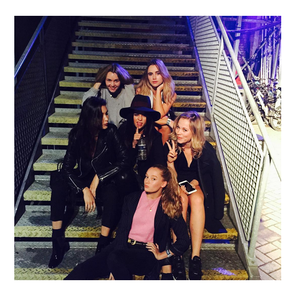 Selena Gomez et ses copines à Londres / photo postée sur Instagram.