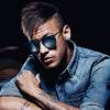 Neymar pour la nouvelle campagne publicitaire de la marque de lunettes Police le 14 septembre 2015