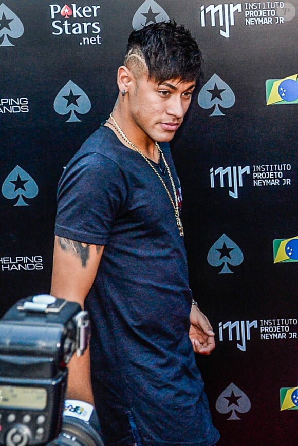 Neymar Jr à Sao Paulo, le 27 juillet 2015.