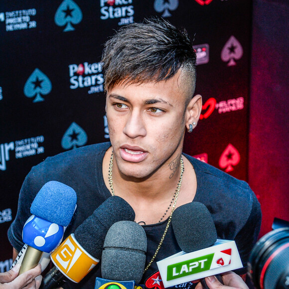 Neymar à Sao Paulo, le 27 juillet 2015