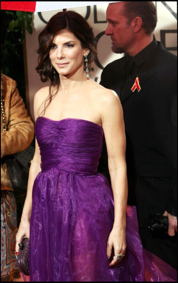 Sandra Bullock et Jesse James à Los Angeles le 17 janvier 2010.