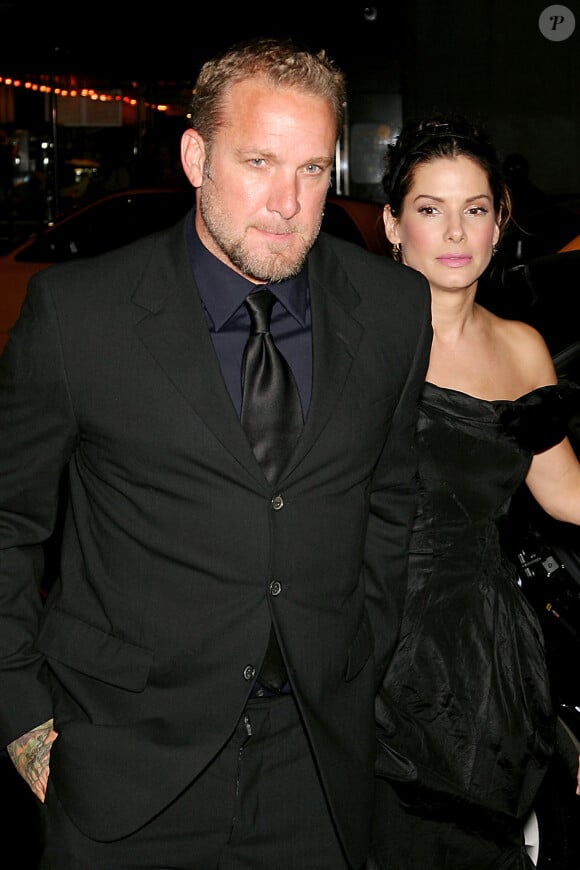 Sandra Bullock et Jesse James à New York le 9 octobre 2006.