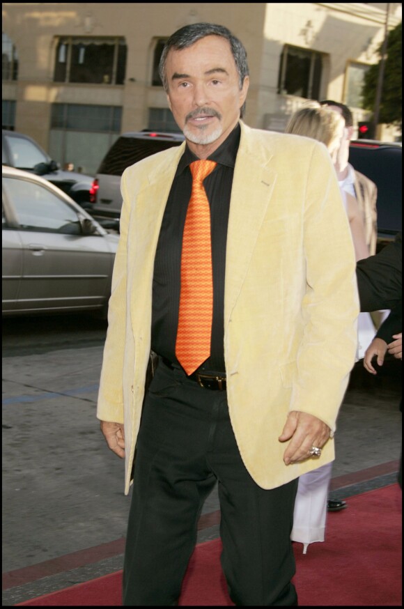 Burt Reynolds à Los Angeles le 28 juillet 2005