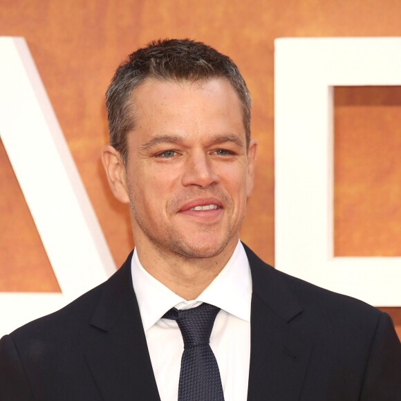 Matt Damon - Première du film " The Martian " à Londres le 25 Septembre 2015