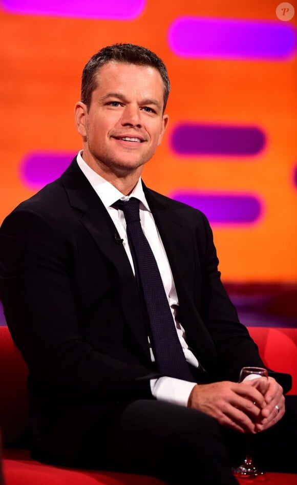 Matt Damon à Londres le 24 septembre 2015.