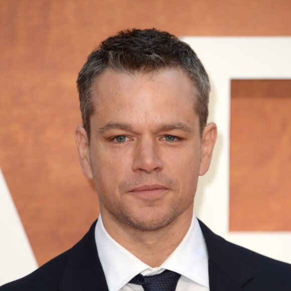 Matt Damon - Première du film Seul sur Mars (The Martian) à Londres le 25 Septembre 2015
