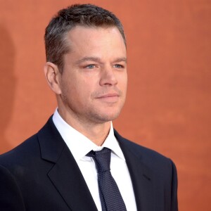 Matt Damon - Première du film Seul sur Mars (The Martian) à Londres le 25 Septembre 2015