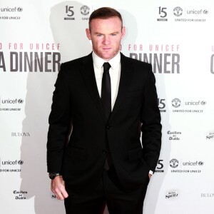 Wayne Rooney lors du gala United for UNICEF à Old Trafford à Manchester, le 4 novembre 2014