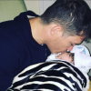 Skyler, la petite fille d'Elisabetta Canalis, avec son père Brian Perri - Photo publiée le 29 septembre 2015
