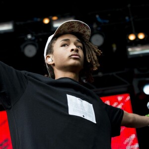 Jaden Smith en concert lors du festival New Look Wireless à Finsbury Park, Londres, le 5 juillet 2015