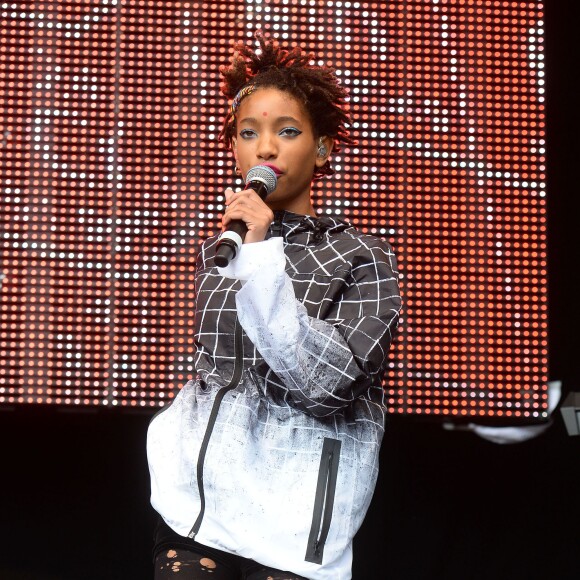 Willow Smith en concert lors du festival New Look Wireless à Finsbury Park, Londres, le 5 juillet 2015