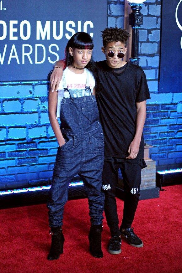 Willow Smith and Jaden Smith - Ceremonie des MTV Video Music Awards a New York, le 25 aout 2013.