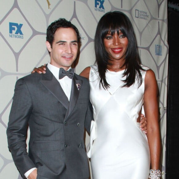 Zac Posen et Naomi Campbell - After party Fox après les Emmy Awards à Los Angeles le 20 septembre 2015.