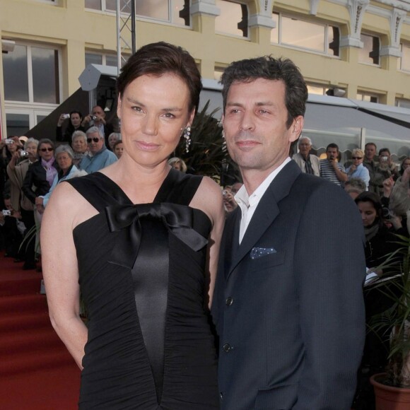 Claire Nebout, Frédéric Taddeï - Festival du film de Cabourg en 2008.