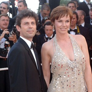 Claire Nebout, Frédéric Taddeï - 59e Festival de Cannes en 2006.