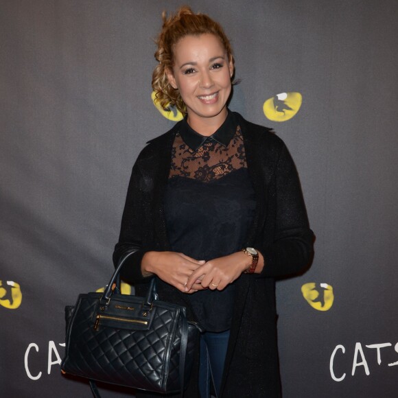 Chimène Badi - Première de la comédie musicale "Cats" au théâtre Mogador à Paris, le 1er octobre 2015.