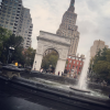 Amélie Neten et son amoureux en vacances à New York. Septembre-octobre2015.