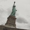 Amélie Neten et son amoureux en vacances à New York. Septembre-octobre2015. Ils ont visité la statue de la Liberté.