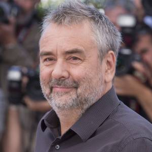 Luc Besson - Photocall du film "The Homesman" lors du 67e festival international du film de Cannes, le 18 mai 2014.
