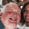 Karine Le Marchand a pris la pose avec Thierry Olive de L'amour est dans le pré saison 7. Septembre 2015.